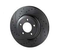 2x Disque de frein Essieu avant perforé RT 2956-GL T5 ROTINGER pour BMW X5 X3