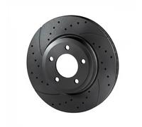 2x Disque de frein Essieu avant perforé RT 2982-GL T5 ROTINGER pour PEUGEOT