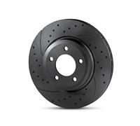 2x Disque de frein Essieu avant perforé RT 4510-GL T5 ROTINGER pour SAAB OPEL
