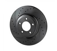 2x Disque de frein Essieu avant perforé RT 4511-GL T5 ROTINGER pour SAAB OPEL