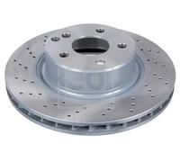 2 x FEBI BILSTEIN 22683 Disque de frein pour MERCEDES-BENZ