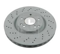 Disque de frein FEBI BILSTEIN 26107 avant, ventilé, perforé, 1 pièce