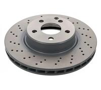 Ferdinand Bilstein Disque de frein 43989 Avant 312 mm perforé ventilé 5 trous jeu de 2