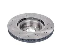 2x Disque de frein Essieu avant perforé/ventilé de l'intérieur 44008