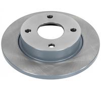 2x Disque de frein Essieu avant plein 10518 FEBI BILSTEIN pour FORD MAZDA