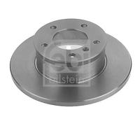 2x Disque de frein Essieu avant plein 10681 FEBI BILSTEIN pour MERCEDES-BENZ