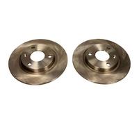 2x Disque de frein Essieu avant plein 19-0697 MAXGEAR pour CITROËN PEUGEOT MEGA