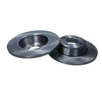 2x Disque de frein Essieu avant plein 19-0782 MAXGEAR pour AUDI COUPE B3