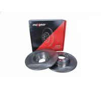 2x Disque de frein Essieu avant plein 19-3552 MAXGEAR pour PEUGEOT 407 Coupé