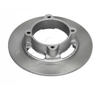 2x Disque de frein Essieu avant plein 60-00-024C ASHIKA pour AIXAM A.721 A.741