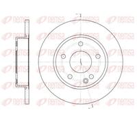 2x Disque de frein Essieu avant plein 6526.00 REMSA pour MERCEDES-BENZ
