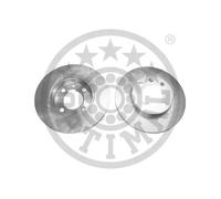 2x Disque de frein Essieu avant plein BS-0881C OPTIMAL pour AUDI VW SEAT