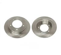 2x Disque de frein Essieu avant plein J3308007 NIPPARTS pour SUZUKI GEO
