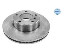 2x Disque de frein Essieu avant ventilé 015 521 0002 MEYLE pour MERCEDES-BENZ