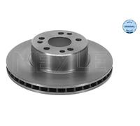 Meyle Disque de frein 015 521 2022 – Essieu avant ventilé – Lot de 2 pour Mercedes-Benz