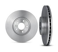 2x Disque de frein Essieu avant ventilé 103300 KAMOKA pour BMW X5 X6