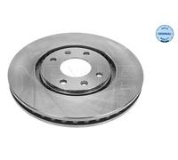 2x Disque de frein Essieu avant ventilé 11-15 521 0007 MEYLE pour CITROËN