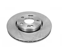 2x Disque de frein Essieu avant ventilé 16-15 521 0016 MEYLE pour RENAULT