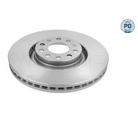 2x Disque de frein Essieu avant ventilé 183 521 1083/PD MEYLE pour AUDI SEAT