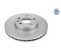 2x MEYLE 183 521 1086/PD Disque de frein Avant pour VW SHARAN (7M8, 7M9, 7M6)