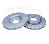 2x Disque de frein Essieu avant ventilé 19-0806SPORT MAXGEAR pour CITROËN DS