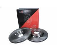 2x Disque de frein Essieu avant ventilé 19-1945 MAXGEAR pour VW SEAT
