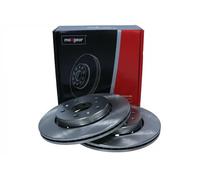 2x Disque de frein Essieu avant ventilé 19-2248 MAXGEAR pour SUZUKI SWIFT III
