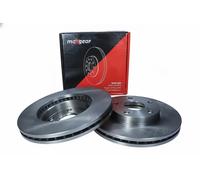 2x Disque de frein Essieu avant ventilé 19-3216 MAXGEAR pour TOYOTA AURIS