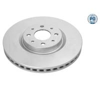 2x Disque de frein Essieu avant ventilé 215 521 0054/PD MEYLE pour FIAT ABARTH