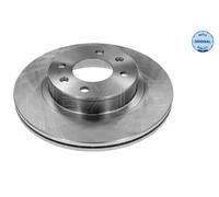 2x Disque de frein Essieu avant ventilé 28-15 521 0010 MEYLE pour HYUNDAI KIA