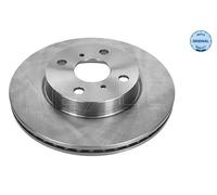 2x Disque de frein Essieu avant ventilé 30-15 521 0094 MEYLE pour TOYOTA IQ