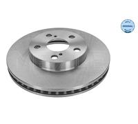 2x Disque de frein Essieu avant ventilé 30-15 521 0109 MEYLE pour TOYOTA PRIUS
