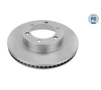 2x Disque de frein Essieu avant ventilé 30-15 521 0121/PD MEYLE pour TOYOTA