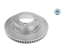 2x Disque de frein Essieu avant ventilé 30-15 521 0125/PD MEYLE pour TOYOTA