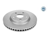 2x Disque de frein Essieu avant ventilé 30-15 521 0128/PD MEYLE pour LEXUS IS II