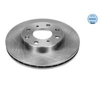 2x Disque de frein Essieu avant ventilé 31-15 521 0028 MEYLE pour HONDA JAZZ II
