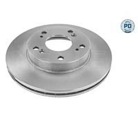 2x Disque de frein Essieu avant ventilé 31-15 521 0049/PD MEYLE pour HONDA CR-Z