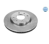 2x Disque de frein Essieu avant ventilé 32-15 521 0023 MEYLE pour MITSUBISHI