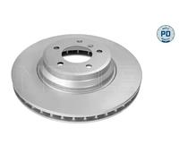 2x Disque de frein Essieu avant ventilé 383 521 0002/PD MEYLE pour BMW 3 3 Coupé