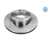 2x Disque de frein Essieu avant ventilé 515 521 5004 MEYLE pour VOLVO 240 260
