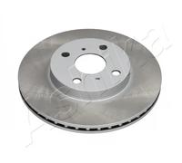 2x Disque de frein Essieu avant ventilé 60-02-221C ASHIKA pour TOYOTA YARIS