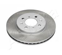 2x Disque de frein Essieu avant ventilé 60-04-425C ASHIKA pour HONDA JAZZ II