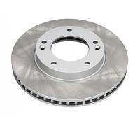 2x Disque de frein Essieu avant ventilé 60-0K-005C ASHIKA pour KIA SORENTO I