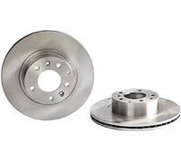 2x Disque de frein Essieu avant ventilé 60350C JAPKO pour MAZDA RX-7 II RX-7 III