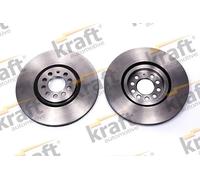 KRAFT AUTOMOTIVE 2X Disque De Frein Avant Ø310 Mm Ventilé Pour VW Polo 6R 6C 1.2