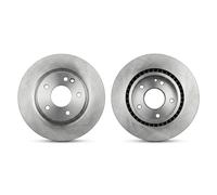 2x Disque de frein Essieu avant ventilé 6041210 KRAFT AUTOMOTIVE