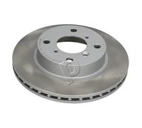 2x Disque de frein Essieu avant ventilé 60814C JAPKO pour SUZUKI BALENO