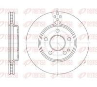 REMSA 61029.10 Disque de frein