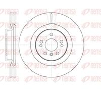 2x Disque de frein Essieu avant ventilé 61030.10 REMSA pour MERCEDES-BENZ