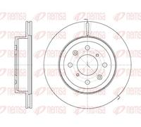 2x Disque de frein Essieu avant ventilé 61038.10 REMSA pour SUZUKI OPEL PEUGEOT
